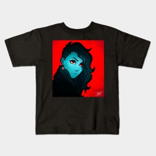 Red eyes Kids T-Shirt